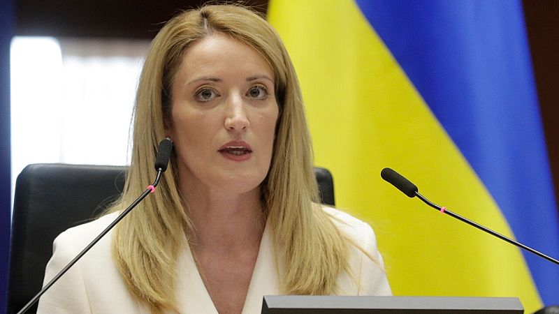 Roberta Metsola, presidenta del Parlamento europeo: "Tendríamos que haber actuado más rápido"