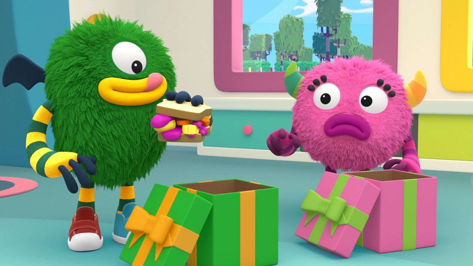 Amigo invisible - Momonsters | Ver