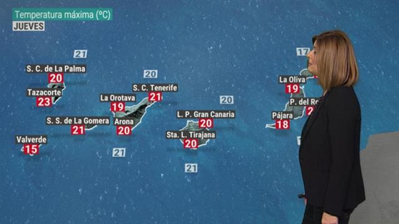 El tiempo en Canarias - 24/03/2022