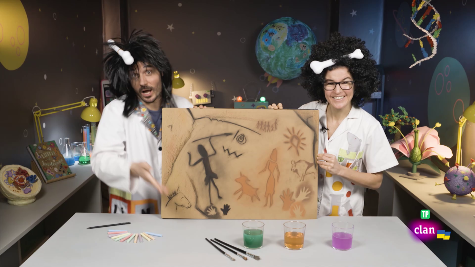 RETO - Pinturas rupestres - Aprendemos en Clan | Ver