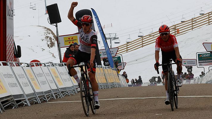 Ciclismo - Joao Almeida (UAE) gana la 4ª etapa de la Volta en Boí Taüll