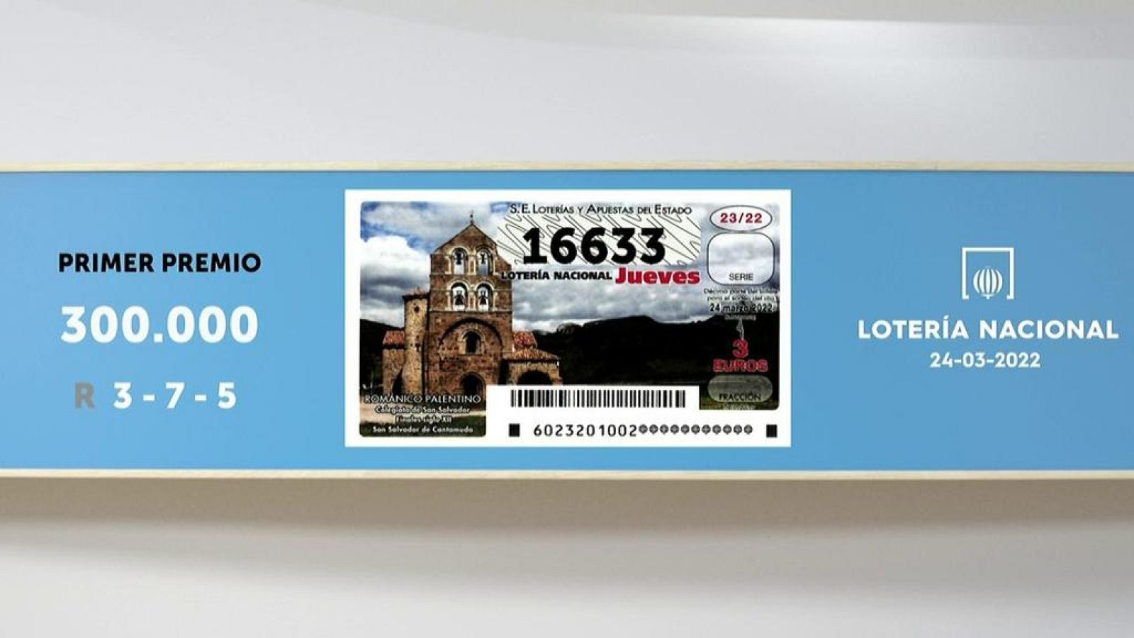 Sorteo de la Lotería Nacional del 24/03/2022 - Ver ahora