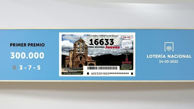 Sorteo de la Lotería Nacional del 24/03/2022 - Ver ahora