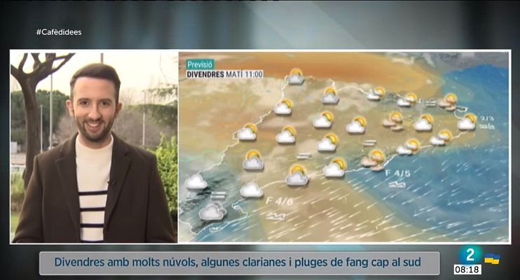 El temps - Pols sahariana, núvols i cap de setmana de dues cares