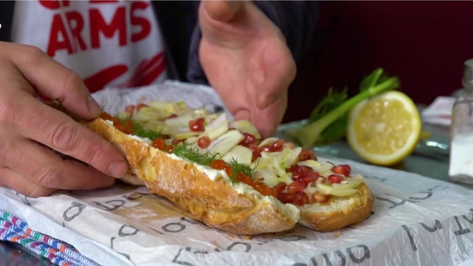 España Directo - Bocadillo friki al estilo Gipsy Chef