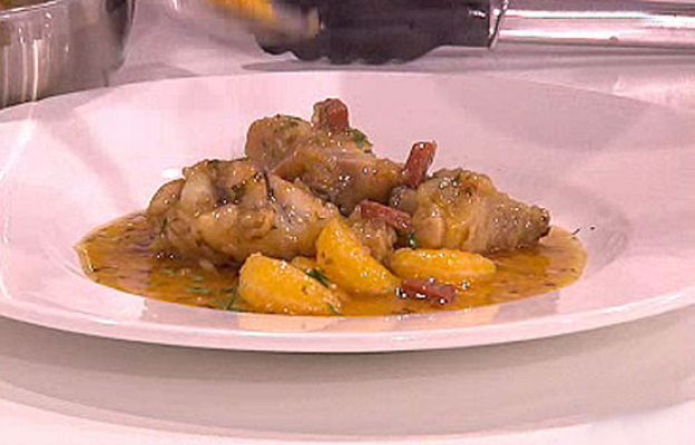 RTVE Cocina - Pollo al limón y mandarina
