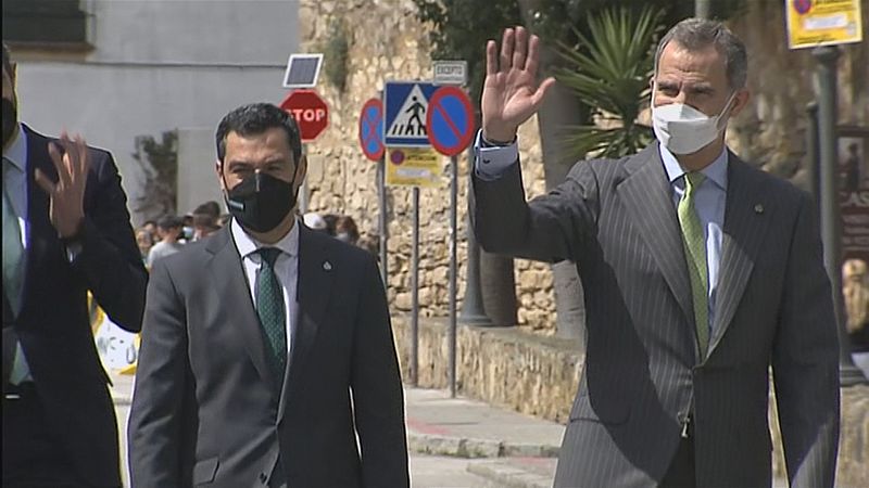 Felipe VI visita Sanlúcar de Barrameda - Ver ahora
