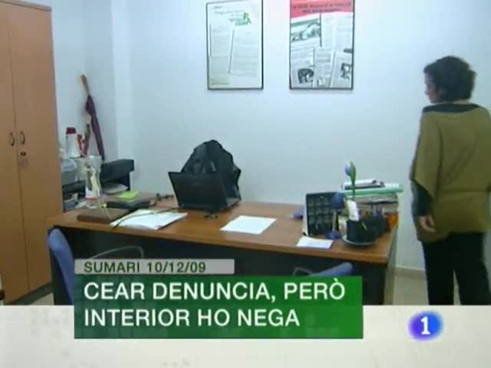 L'Informatiu. Informativo Territorial de la C.Valenciana (10/12/09)