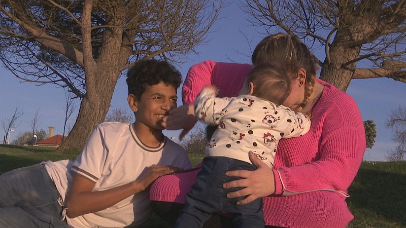 Saharauís de acollida