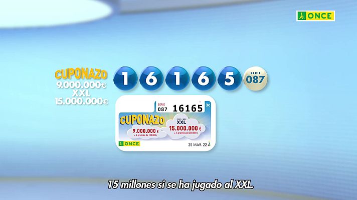 Sorteos ONCE - Sorteo ONCE - 25/03/22