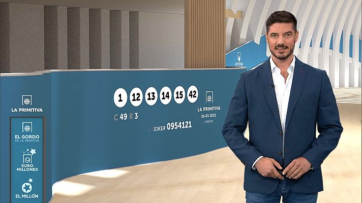 Loterías - Sorteo de la Bonoloto y Primitiva del 26/03/2022