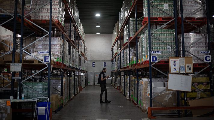 Telediario Fin de Semana - La huelga del transporte afecta a los Bancos de Alimentos