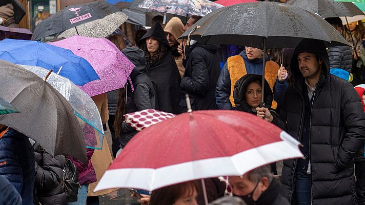 El tiempo - Subida de temperaturas en el interior peninsular y lluvias en el suroeste, Galicia y Canarias