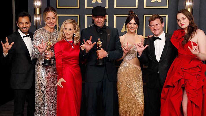 Telediario 1 - El Oscar para 'CODA', un triunfo para la comunidad sorda