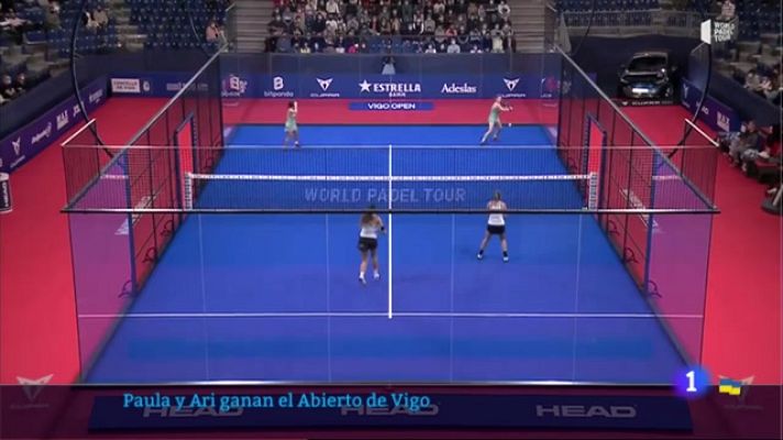 Noticias de Extremadura - Paula Josemaría y Ariana Sánchez ganan el abierto de Vigo de Pádel