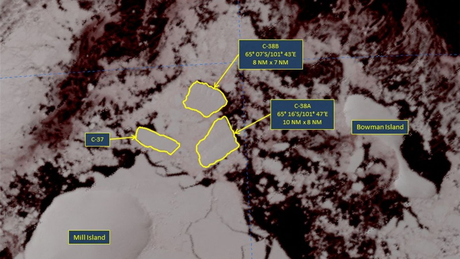 El desprendimiento de un bloque de hielo del tamaño de Roma, en la Antártida, preocupa a los científicos | Ver