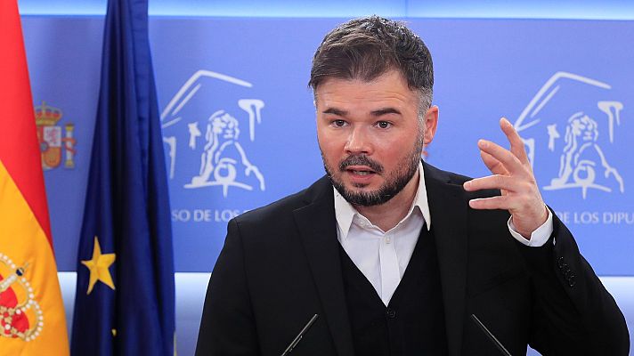 La hora de La 1 - Rufián cree que "se puede hacer más" en el plan económico