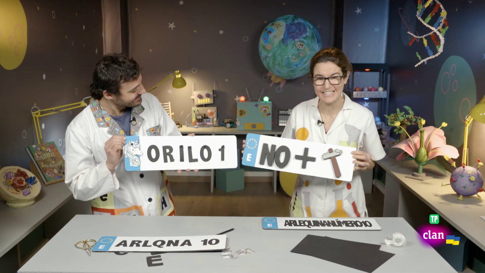 RETO - Invéntate una matrícula - Aprendemos en Clan | Ver