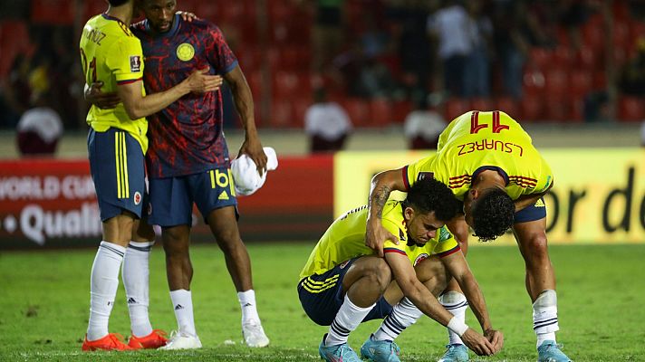 Telediario 1 - Perú jugará la repesca para ir al Mundial, mientras Colombia