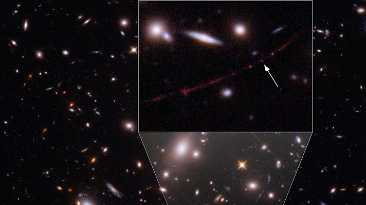Telediario 2 - El telescopio Hubble descubre Eärendel, la estrella más lejana jamás observada