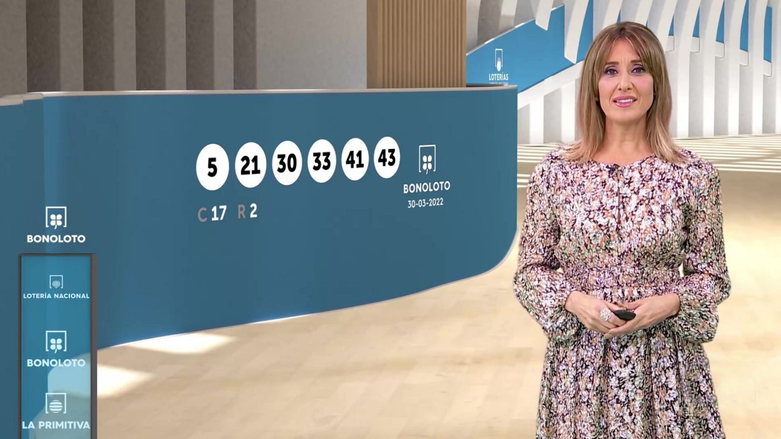 Sorteo de la Bonoloto del 30/03/2022 - ver ahora