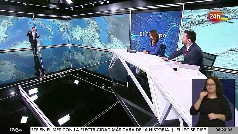 Un frente atlántico traerá precipitaciones y bajada de temperaturas