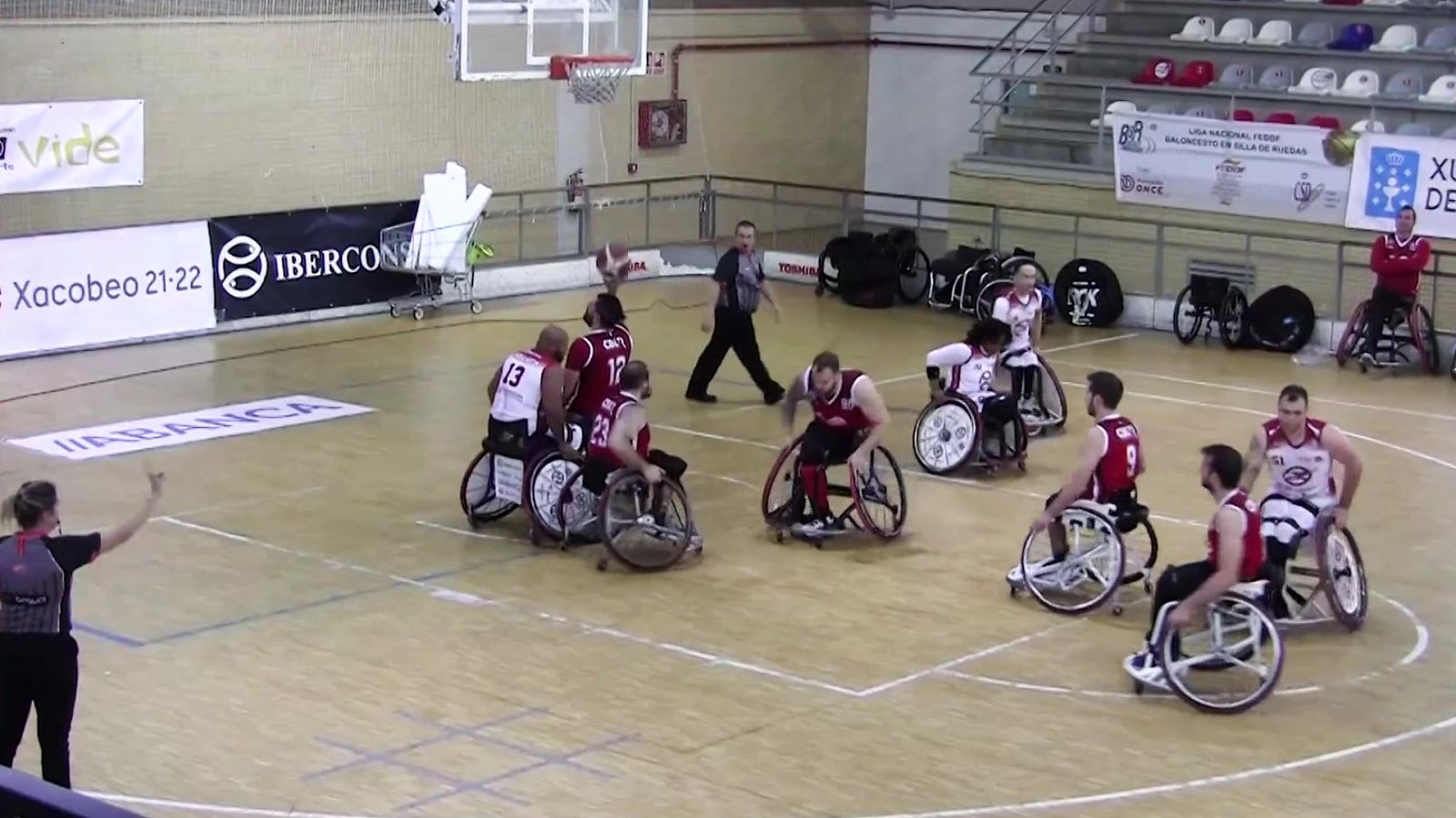 Baloncesto en silla de ruedas - Liga BSR División de Honor. Resumen jornada 18 - ver ahora