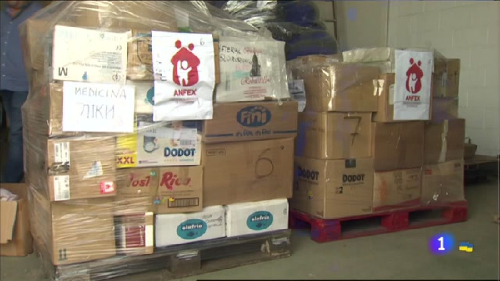 Extremadura se vuelca con la ayuda a Ucrania - Ver ahora