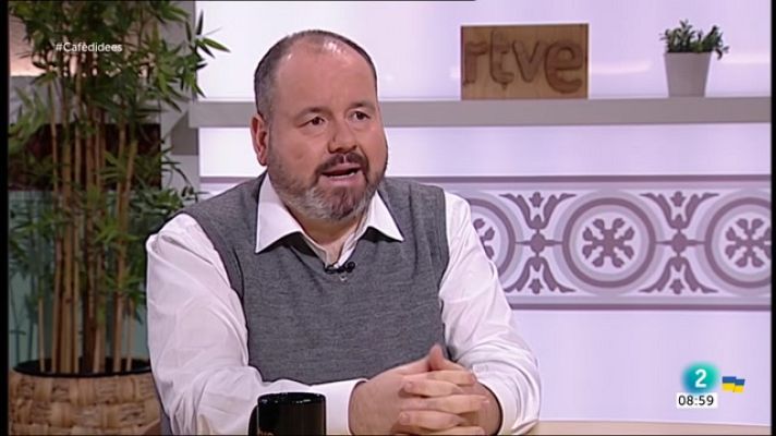 Cafè d'idees - Mena: "La llengua és un dels temes de la taula de diàleg"