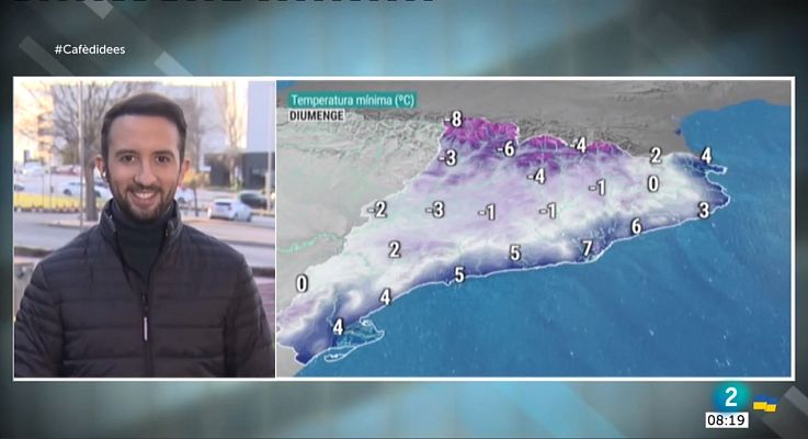 El temps - L'abril comença amb fred d'hivern