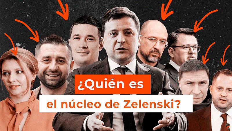 Zelenski y su círculo íntimo: ¿De quién se rodea el presidente ucraniano? | RTVE Noticias - Modo Digital | Ver