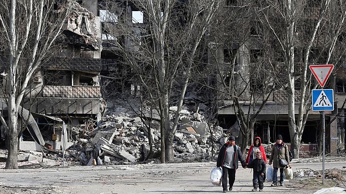 La hora de La 1 - Los rusos desisten de tomar Kiev y aún bloquean Mariúpol