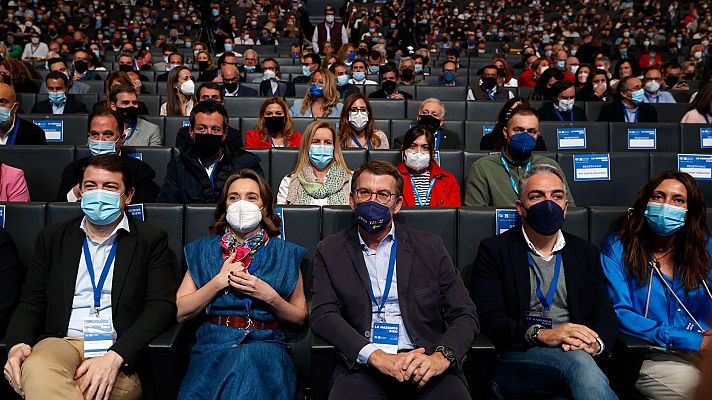 Telediario 1 - Del presunto espionaje a Ayuso al congreso de la "unidad": cronología de la crisis en el PP