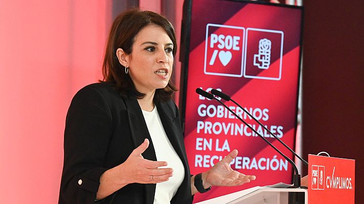 Telediario 1 - PSOE y Podemos critican el cambio de liderazgo en el PP