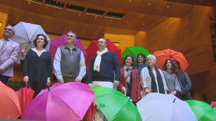 Telenavarra - Presentación de 'La zarzuela de los paraguas'