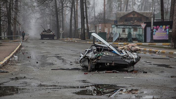 Telediario Fin de Semana - Las tropas ucranianas recuperan Bucha y hallan cerca de 300 cadáveres