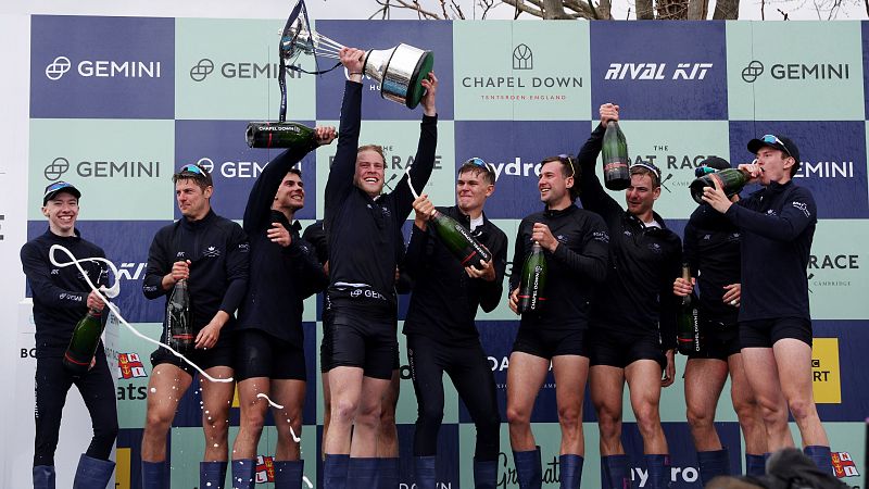 Oxford gana la regata masculina ante Cambridge - Otros deportes | Ver