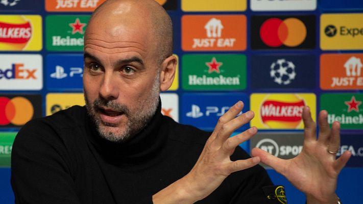 Telediario 1 - Pep Guardiola: "El Atlético no se encierra"