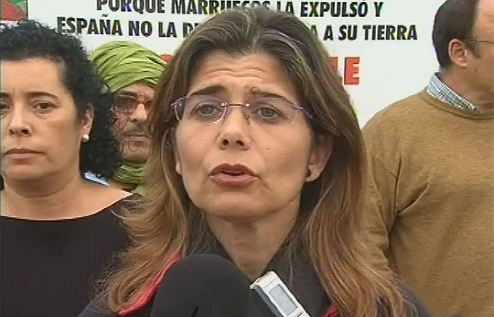 Aminatu Haidar entró de forma irregular en España | Ver