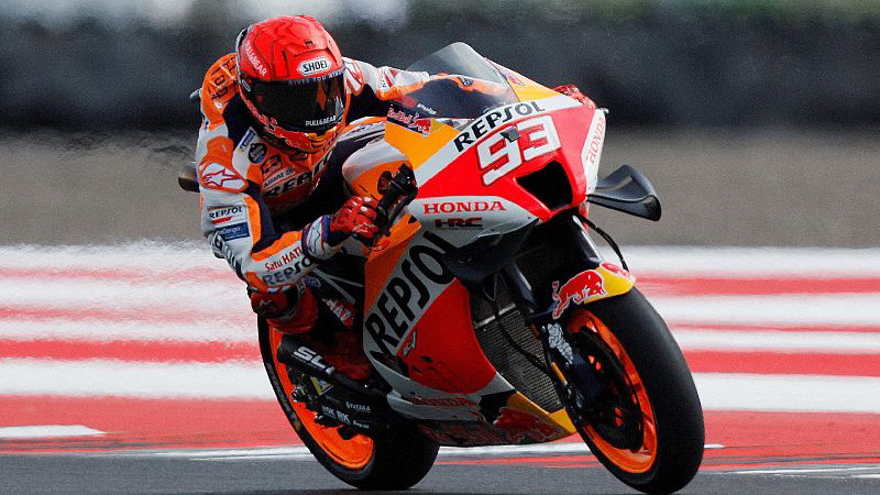 Marc Márquez acelera para llegar al GP de las Américas de MotoGP -- Ver ahora