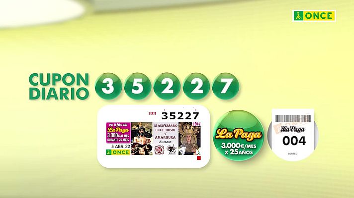 Sorteos ONCE - Sorteo ONCE - 05/04/22