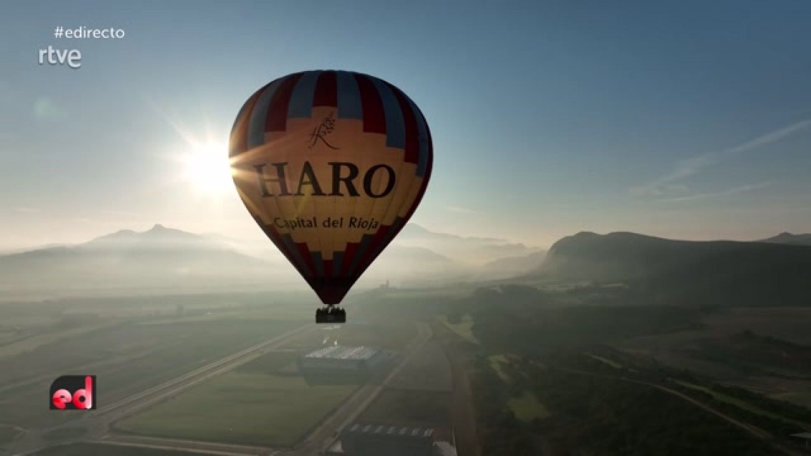 España Directo - Paseo en globo por La Rioja