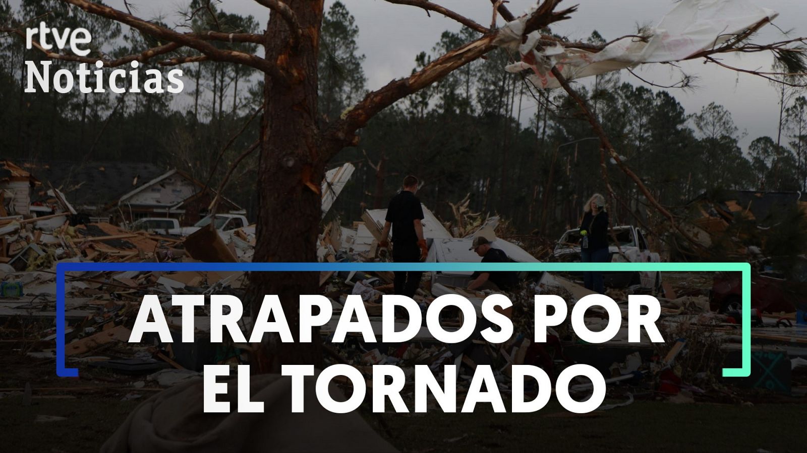 EE.UU. | Una pareja se salva tras atravesar un tornado conduciendo - Modo Digital | Ver