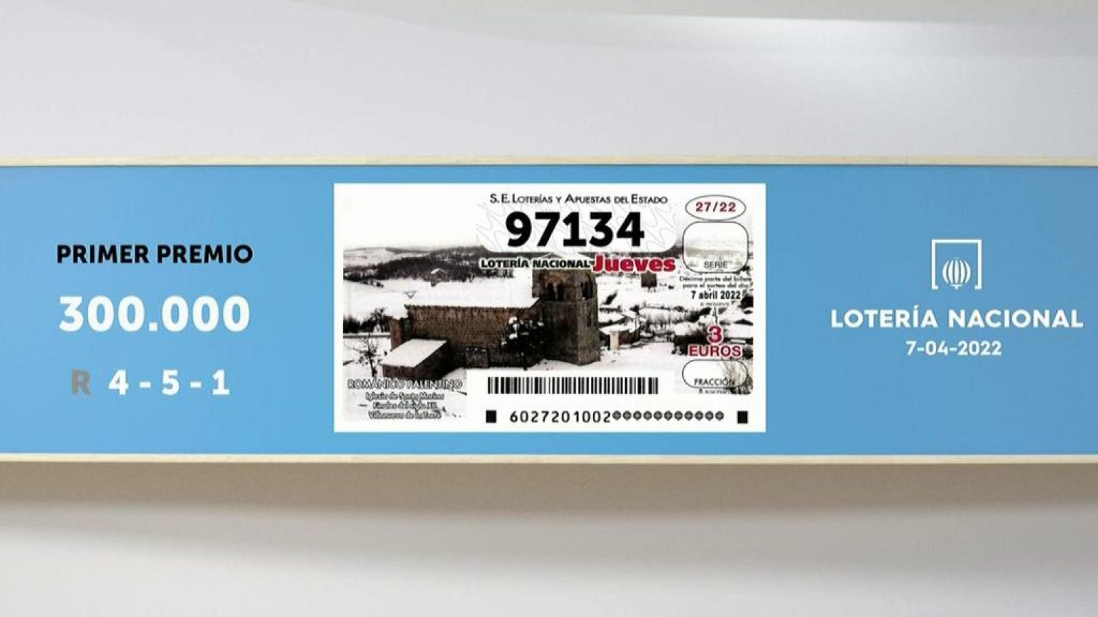 Sorteo de la Lotería Nacional del 07/04/2022 - Ver ahora