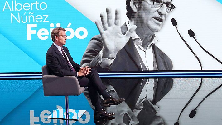 Informativo 24h - Feijóo: "Ayuso es una figura determinante en el presente y futuro de la Comunidad de Madrid"