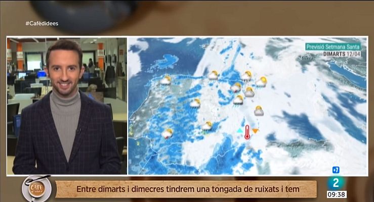 El temps - La Setmana Santa dia a dia