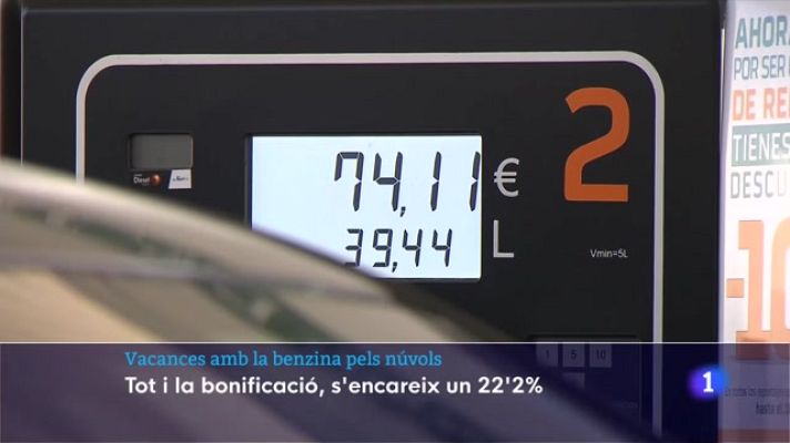L'Informatiu - La Setmana Santa s'enceta amb la benzina pels núvols
