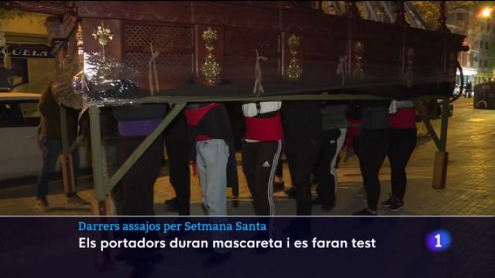 Informatiu Balear - Darrers assajos per Setmana Santa