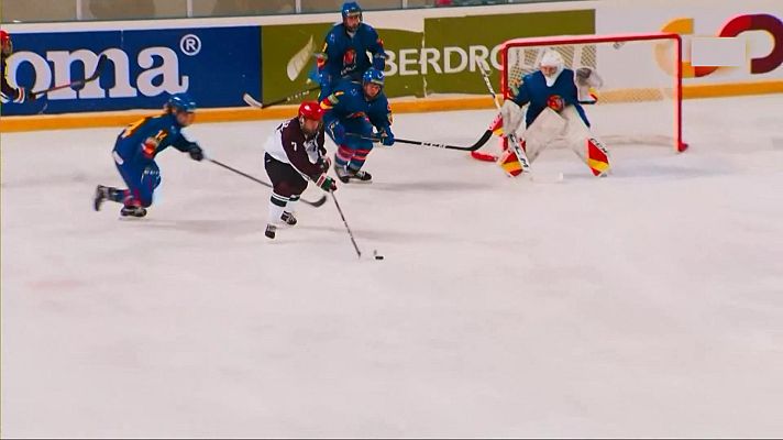 Hockey sobre hielo - Camp.Mundo femenino. División II - Grupo A: España - Mexico