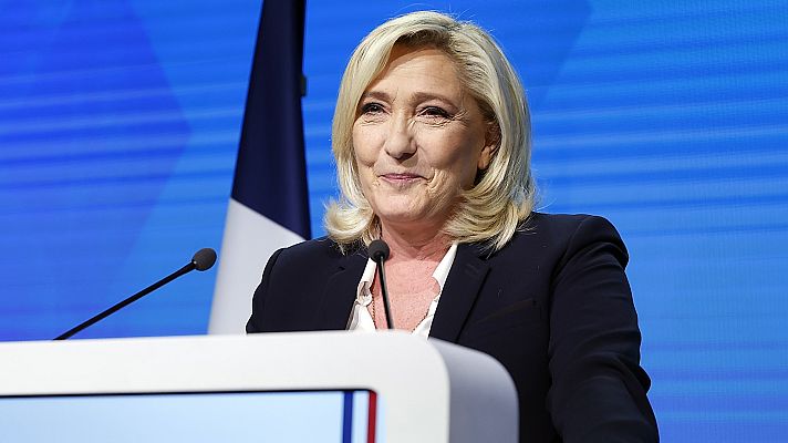 Telediario 1 - Marine Le Pen se enfrentará con Macron en la segunda vuelta